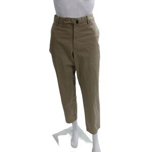 Incotex Mens Chino Pants Beige Cotton Button Size 46